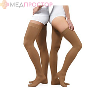 Чулки Tonus Elast 0402 Lux с мыском (закрытый носок)