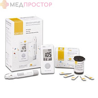 Глюкометр Bionime GM100 + тест-полоски 10 шт.