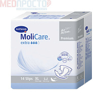 Подгузники для взрослых Molicare extra soft, XL (14 шт)