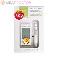 Глюкометр BIONIME Rightest GM 550 + 25 тест-полосок