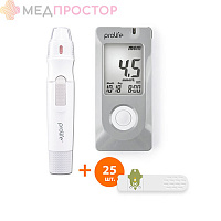 Глюкометр Bionime Prolife PM 200 c тест-полосками Prolife PT200 №25
